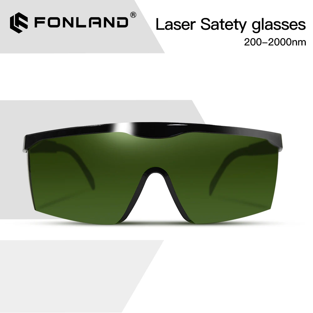 200nm-2000nm Laser Safety Eye Protective Glasses for Laser Marking & Engraving with Protect Case