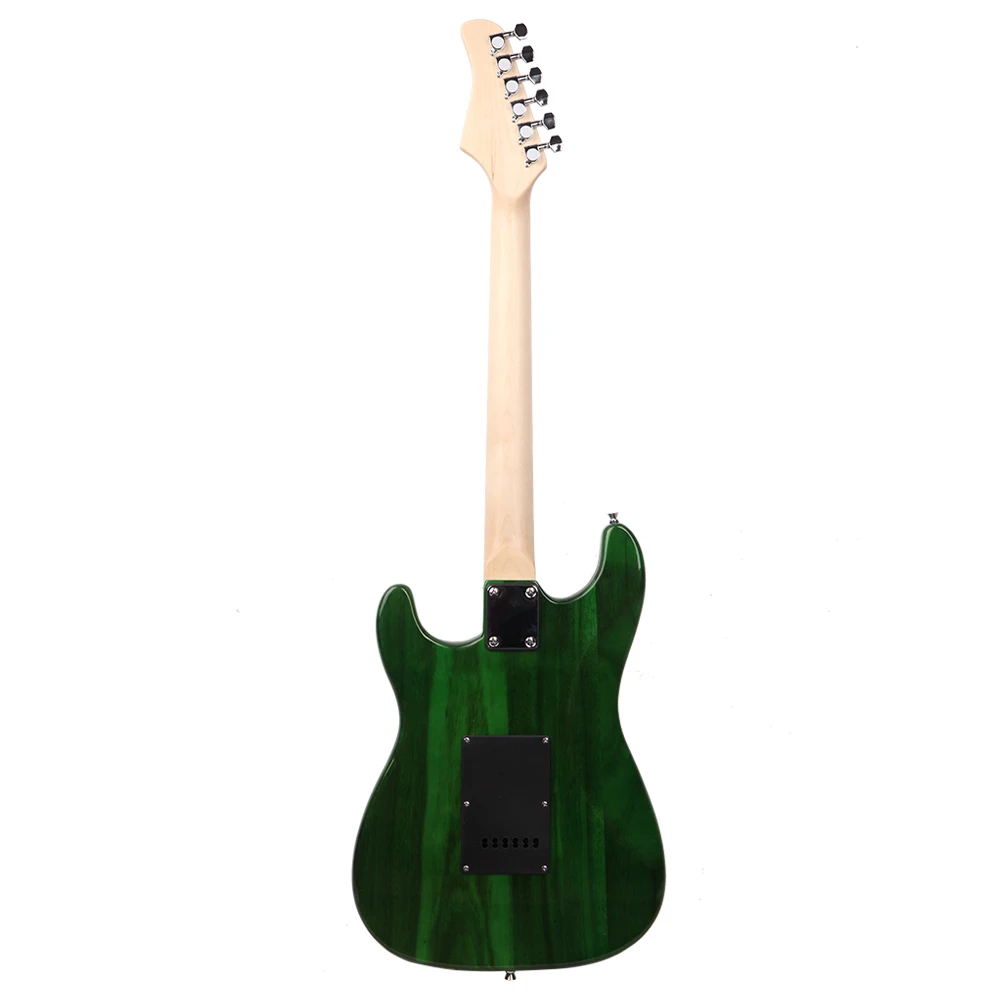 Glarry GST Electric Guitar Kit with Black Pickguard