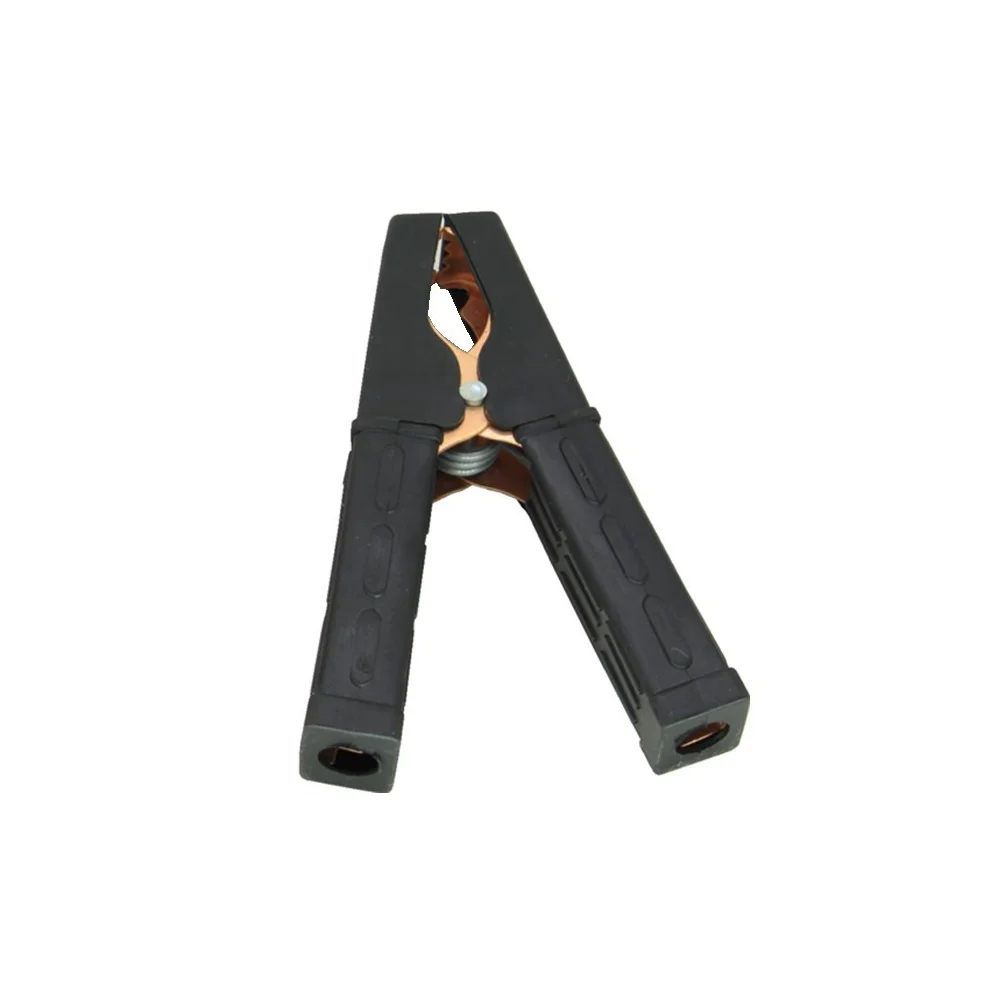 Cable Connection Clip Electrician Crocodile Clips Clamps Battery Electrical Test Insulated 105mm 100A Car Battery Clip 2Pcs/Set