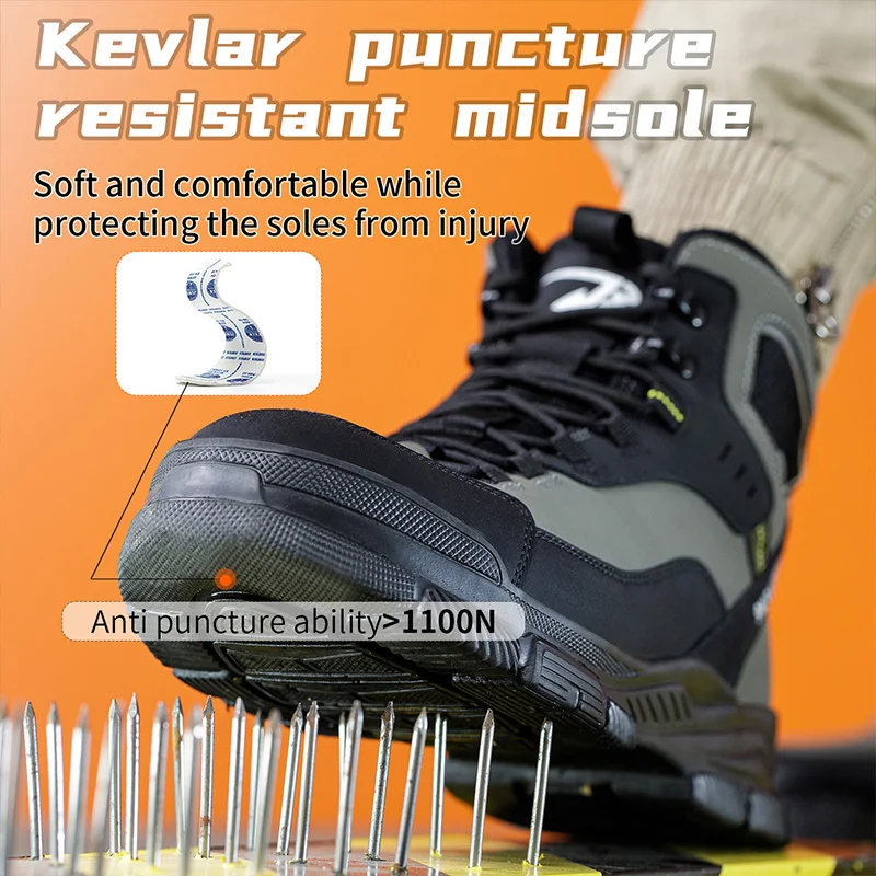 Waterproof Safety Sneakers (Steel Toe)