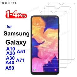 HD Crystal 9H Tempered Glass Screen Protector Film - 2 Pcs (For Galaxy A71)