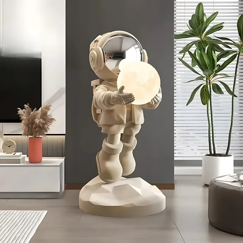 Astronaut Sculpture Astronaut Large Floor-standing Living Room Decoration Indoor Home Statue Decoration 5