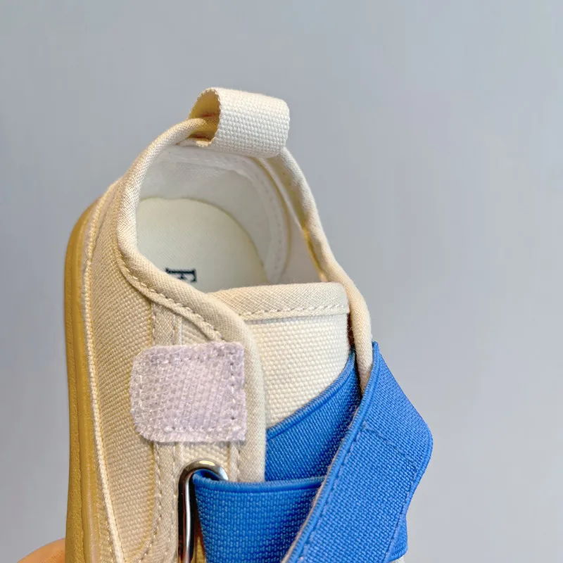 Early autumn new children's fashion cartoon smiling face simple Canvas Shoes Boys' girls' School comfortable casual shoes
