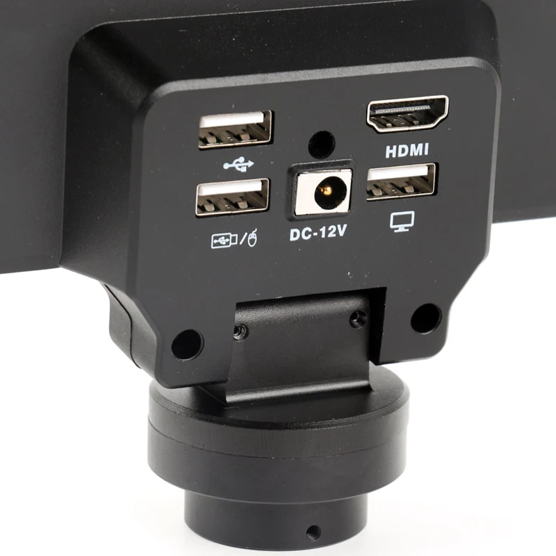 랩 산업 교육용 생물 현미경 이미징 10.1인치 LCD 모니터 HDMI USB TV PC 아이피스 비디오 현미경 카메라