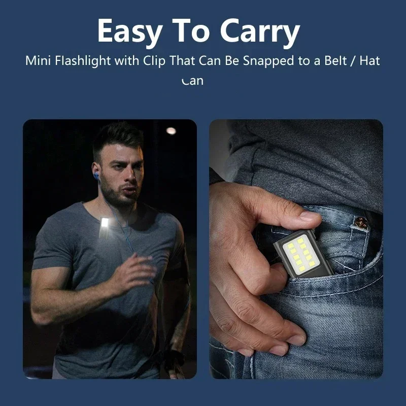 EDC Flashlight Keychain Light 3