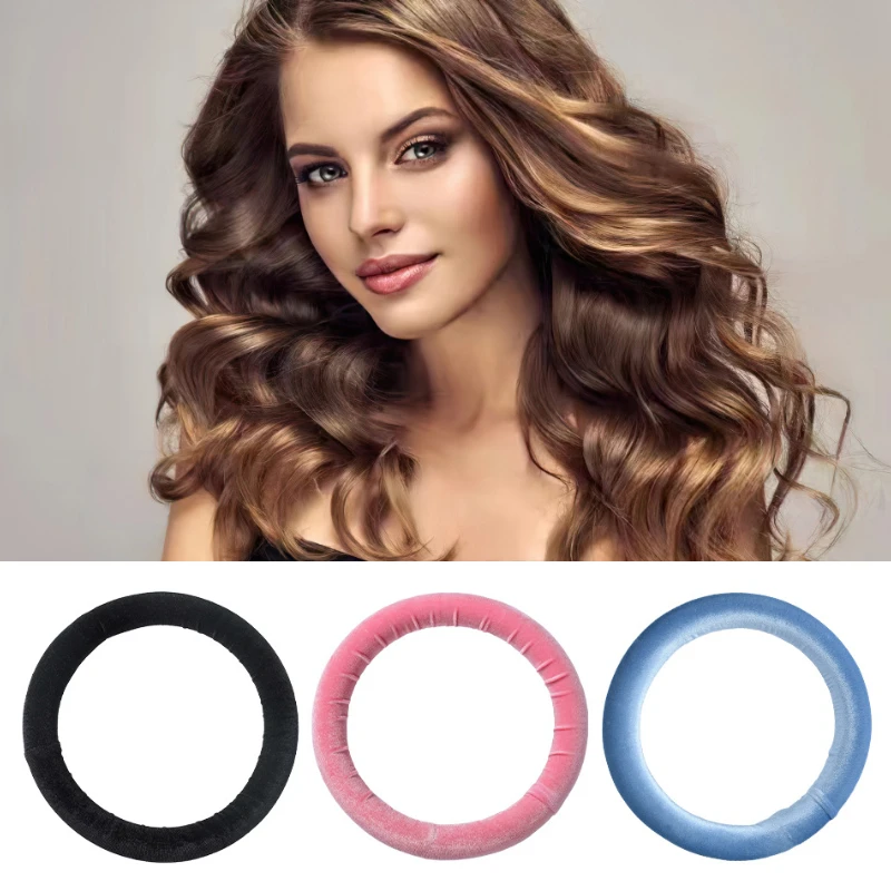 Heatless Lazy Curling Stick EVA Foam Sponge Curl Artifact Lazy Self-Service Curling Round Headband Sleep Hairdressing Tools