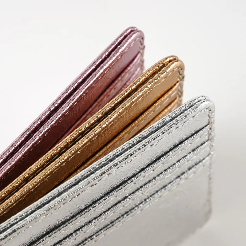 Sleek RFID-Blocking Minimalist Wallet – Premium PU Leather Card Holder