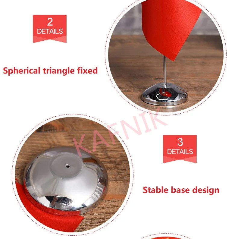 Description Picture 5 of itemPromotional Office Straight-Hanging Vertical Table Flag Group Set Metal Table Flag Base Conference Table Flag Pole