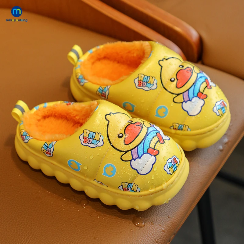 Amazon.com | HOMEHOT Girls Slippers Cute Kids House Shoes Memory Foam  Bedroom Slippers Anti Slip Rubber Sole Indoor Outdoor Shoes Grey Big Kid  2-3 | Slippers