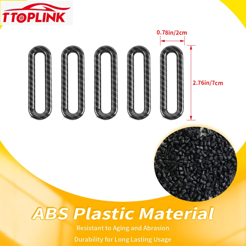 스즈키 짐니 2019 업 자동차 액세서리 용 ABS 외장 엔진 후드 공기 흡입구 장식 링 커버