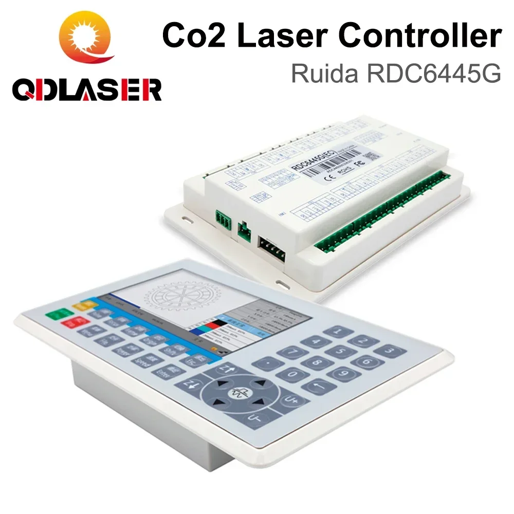 Controller Laser Co2 Qdlaser Ruida Rdc6445G Rdc6445S Controller Laser Per Aggiornamento Macchina Per Incisione E Taglio Rdc6442 Rdc6442G