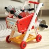 Simulated Fruit Snacks Kids Big storage Cart Play House Pretend living room With Children's Cart Snack storage cart Role Playing 5