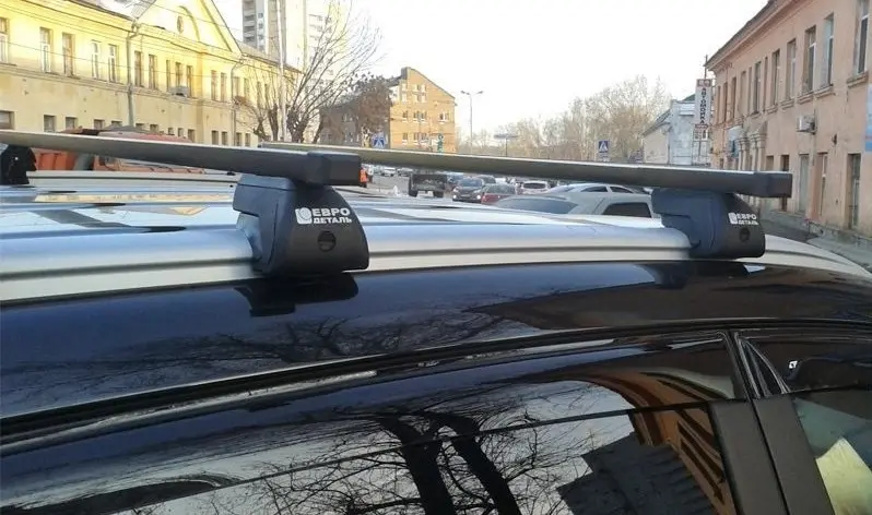 Roof rack ED lock rectangular arc 1 25 m for Opel Vectra C estate