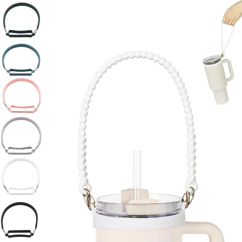 Water Bottle Water Bottle Handle Water Bottle Sling Carrier Holder Strap Soft Durable Silicone For Most 8-40oz Bottles For Cup Accessories