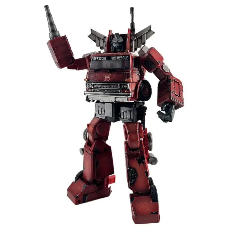 

Masterpiece Model MPP33 Robot Figure Weijiang KO Toy MP33 Transformation Action Car Version Repaint Deformation Inferno Damage