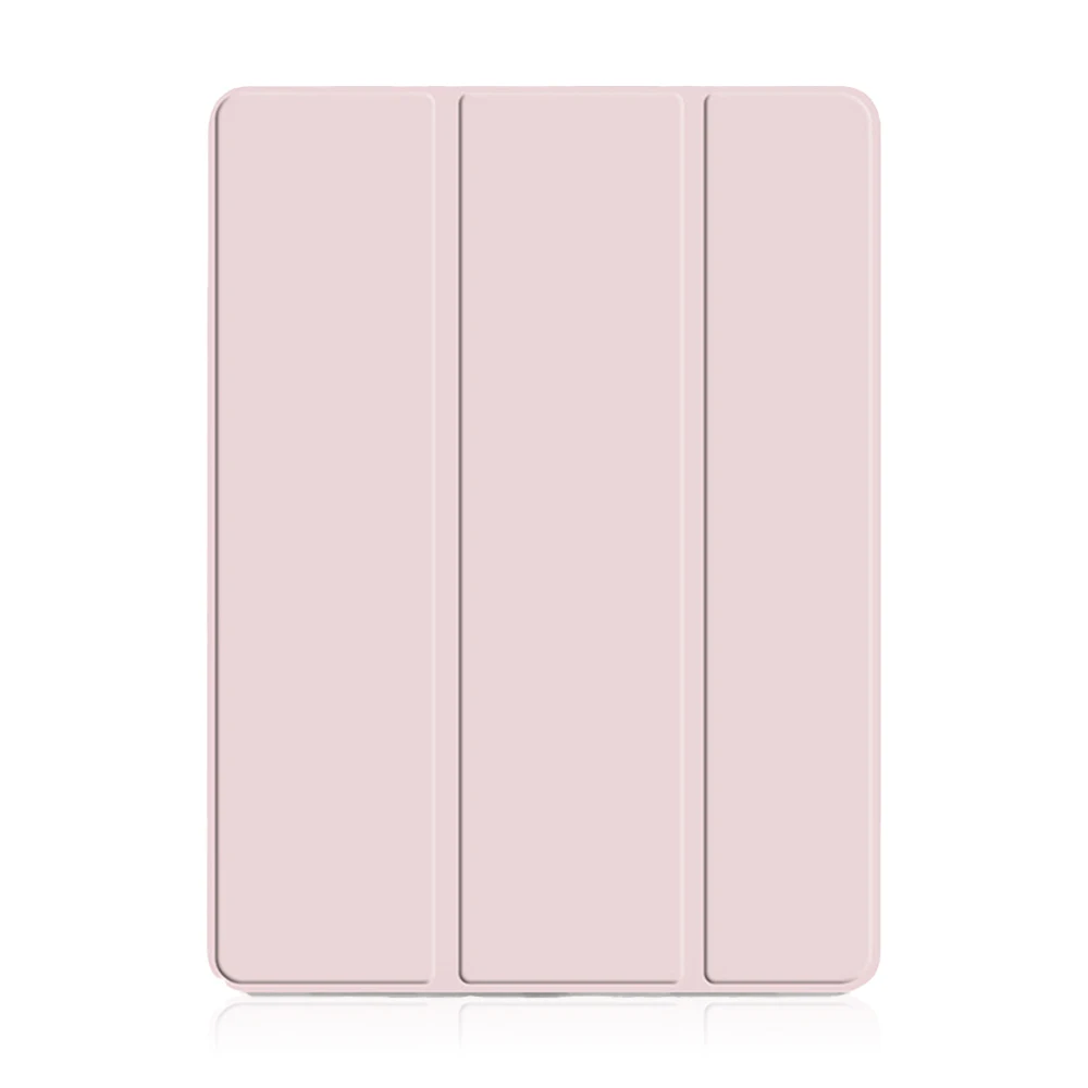 Premium Slim Tri-Folding Stand Tablet Cover with Soft TPU Back