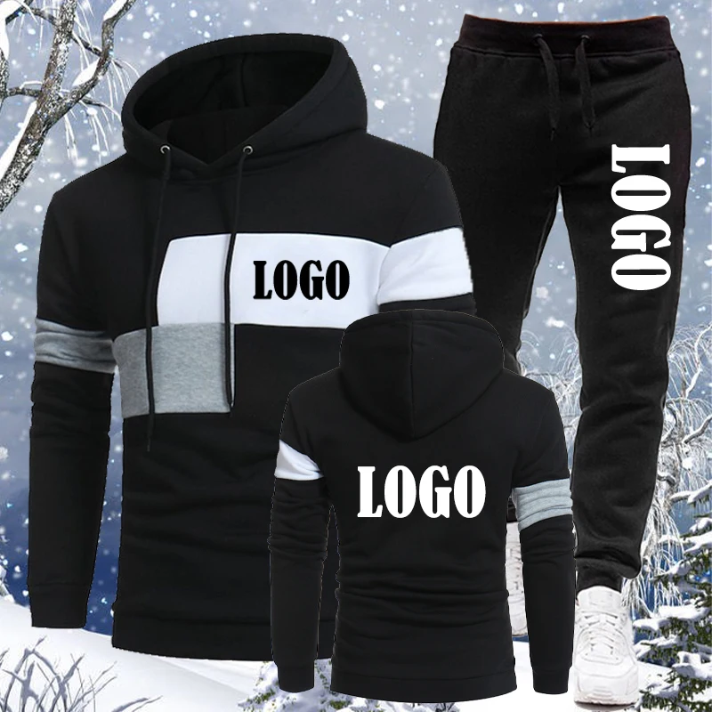 New Fashion Sports Wear For Men Tops And Trousers Set Casual Jogging Suit Streetwear tushi tactical belt metal buckle quick release elastic belt casual tooling training belt men s trousers belt sports accessories