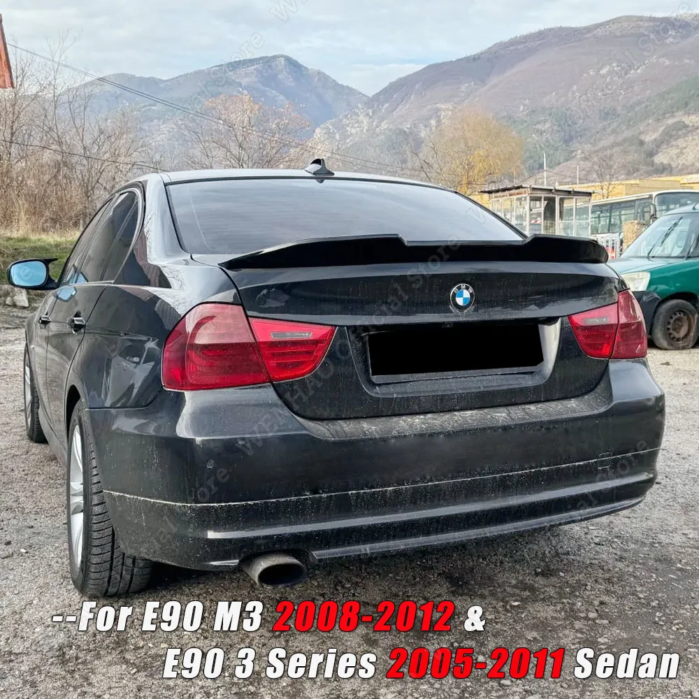 Für BMW 3er E90 Spoiler 2005-2012 Jahr Limousine Zubehör psm Stil