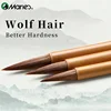 Marie's 3pcs Chinese Writing Brush Set,Wolf Hair Calligraphy & Painting Brush Ink Beushes Kit to Ink Painting,Oil,Gouache,Rocks 4