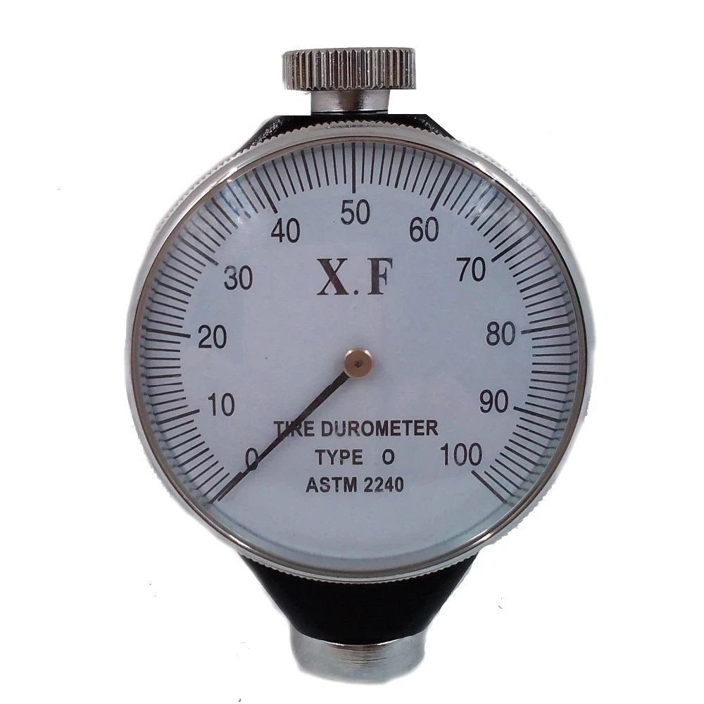 Shore Durometer A/O/D 0-100 HA Rubber Tire Tyre Hardness Tester Meter For Plastic Leather Multi-resin Leather Wax Synthetic