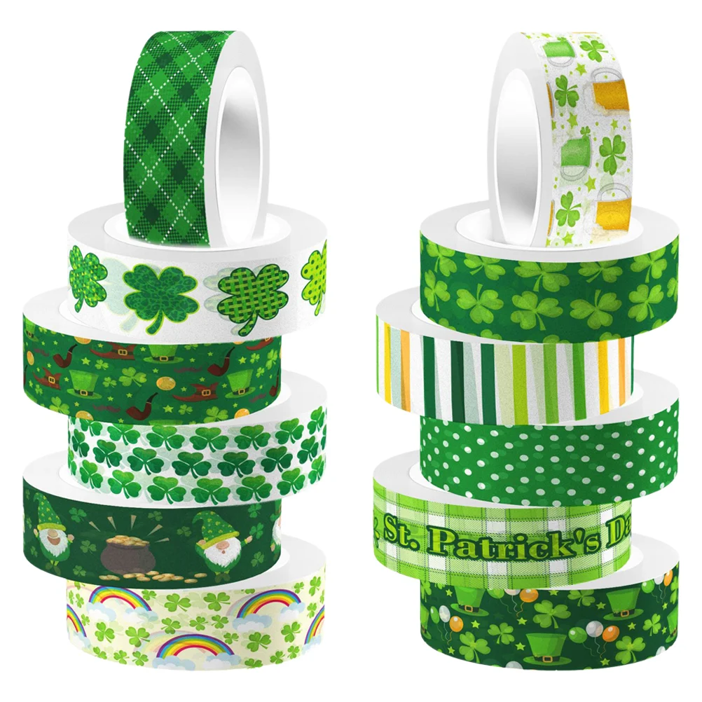 

12 Rolls of Scrapboking Washi Tape Vintage Masking Tape for Scrapbooking Diary