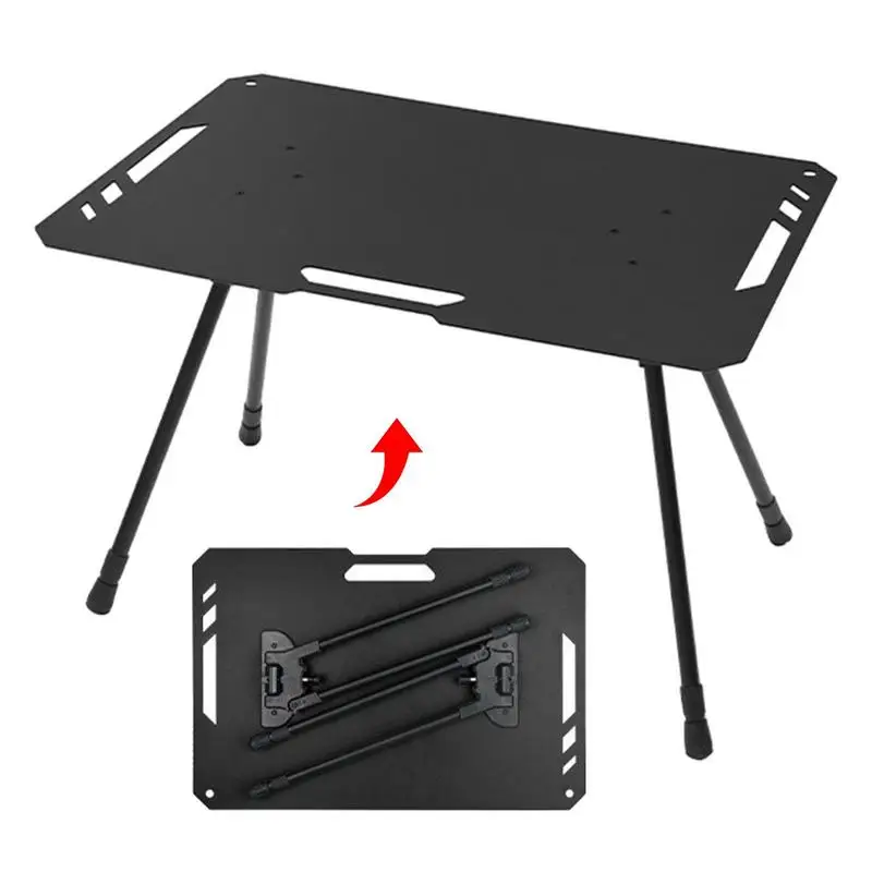 

stainless steel Folding Table Portable with Carry Bag BBQ Stable Frame for Outdoor Camping