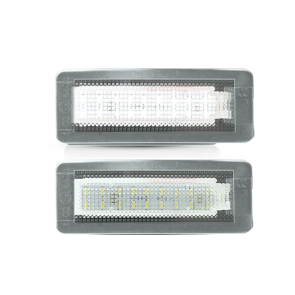 Luz LED Para Matrícula Sin Error, Canbus Para Benz Smart Fortwo Coupe/Convertible 2007-2015 451,2004-2007 450, 2 Uds. - AliExprs