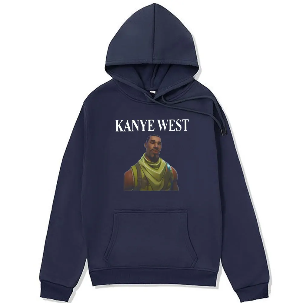 Rapper Kanye West Funny Graphic Hoodie Men Women's Hip Hop Casual Fashion Sweatshirt Retro Harajuku Oversized Hoodies Pullover