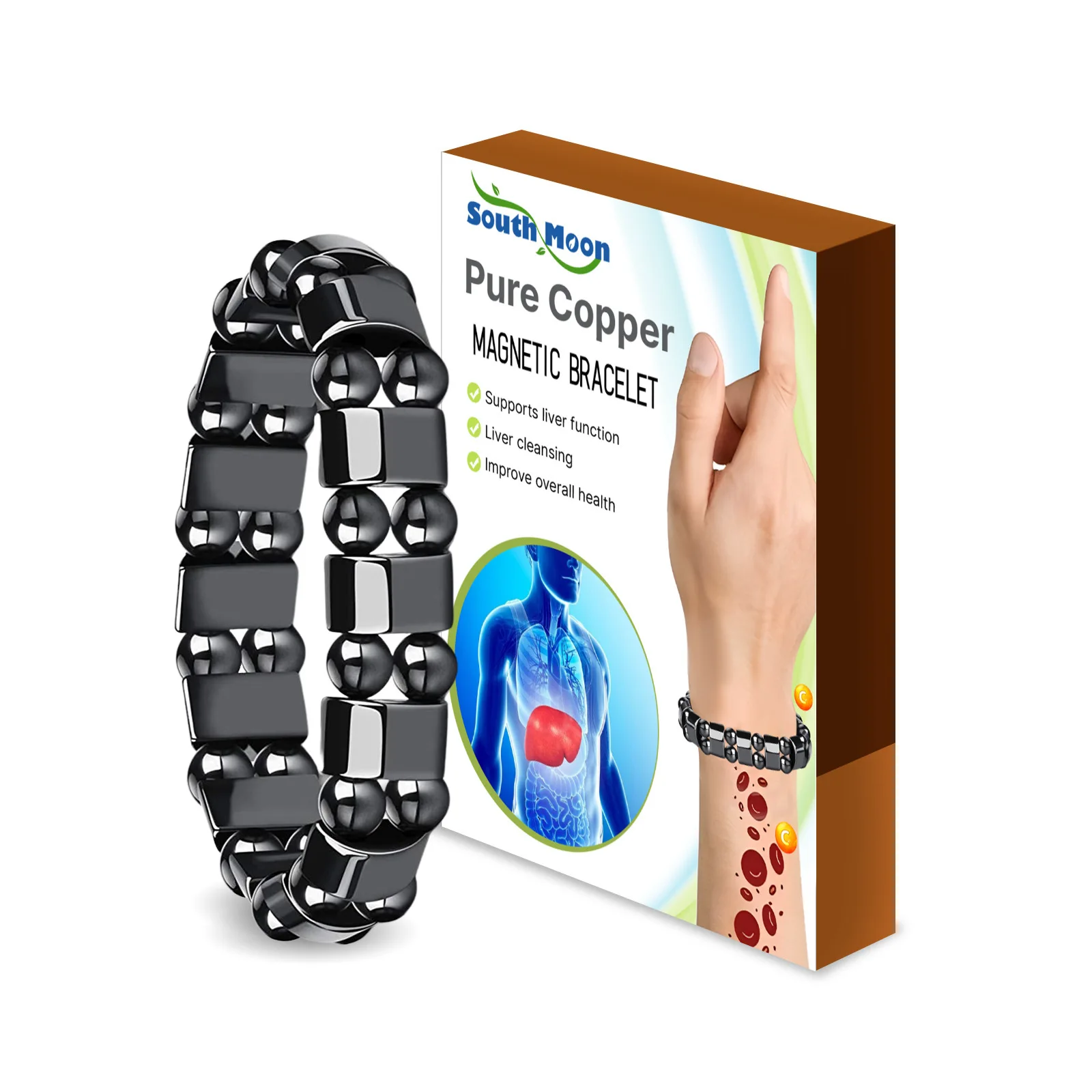 Blood Sugar Patch Control Bracelet Relieve Body Fatigue Balance Blood Glucose Reduce High Pressure Liver Cleansing Health Care