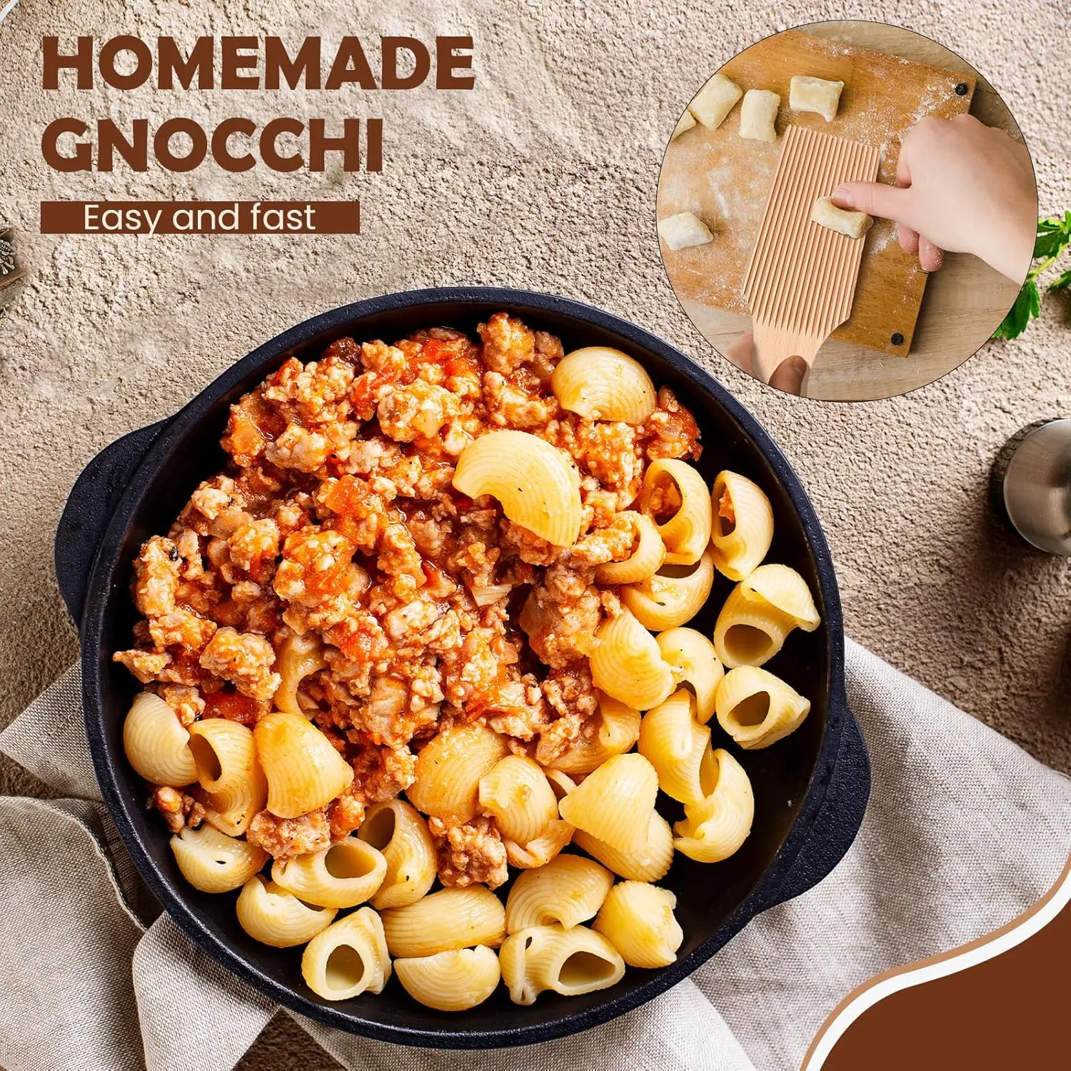 Pasta Making Tools Gnocchi Paddle Wooden Butter Paddles Pasta Board Stripper Garganelli Stick