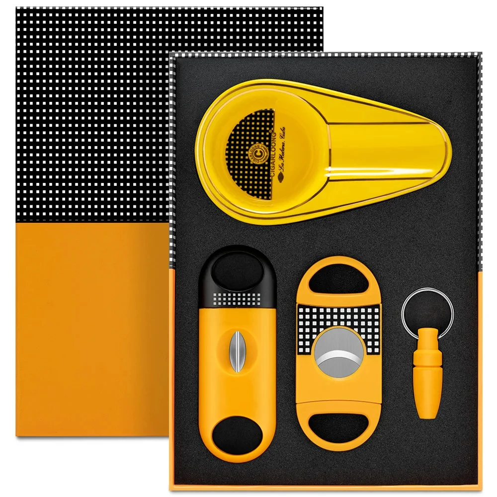 4pcs set yellow