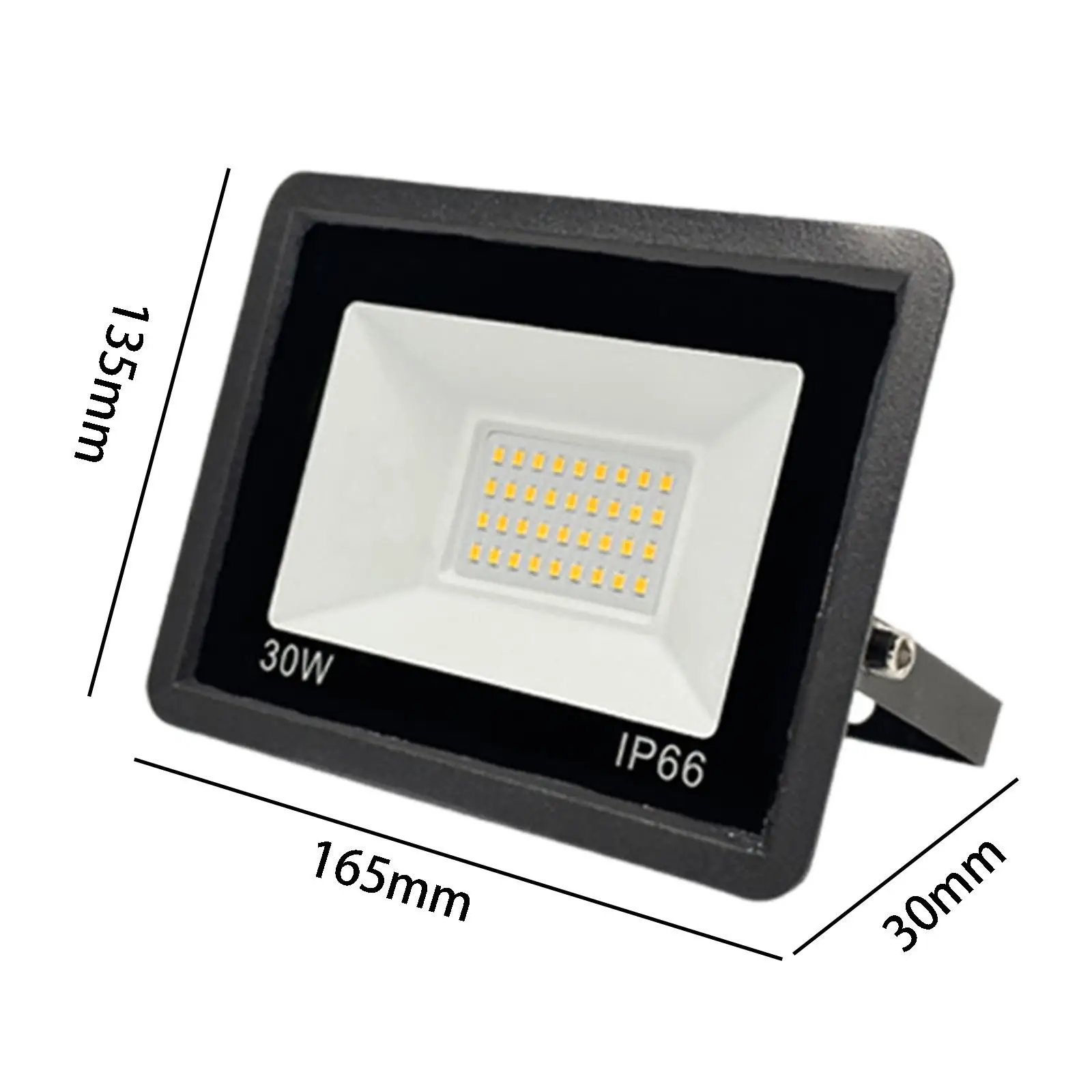 LED 투광 조명 야외 작업 조명, 밝은 벽 조명, 30W