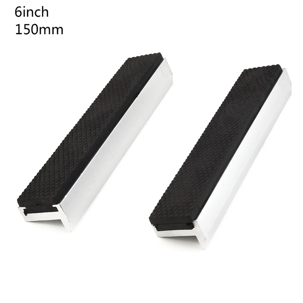 

3'' 4'' 5'' 6'' 8'' Vise Jaws Universal Soft Vice Jaws Pads Covers Magnetic Protective CoverJaws Protector For Any Metal Vise