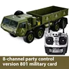 Hengguan Hg-P801 Full Scale 1:12 American Wheeled All Terrain Semi Alloy Heavy-Duty Truck Crossing And Climbing Military Truck 2