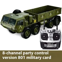 Hengguan Hg-P801 Full Scale 1:12 American Wheeled All Terrain Semi Alloy Heavy-Duty Truck Crossing And Climbing Military Truck 2