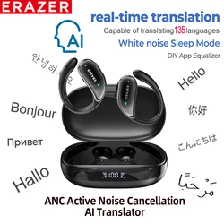 Bluetooth 5.3 True Wireless Earphones with Noise - Canceling Mic & Waterproof Earhooks (Xt80pro AI)