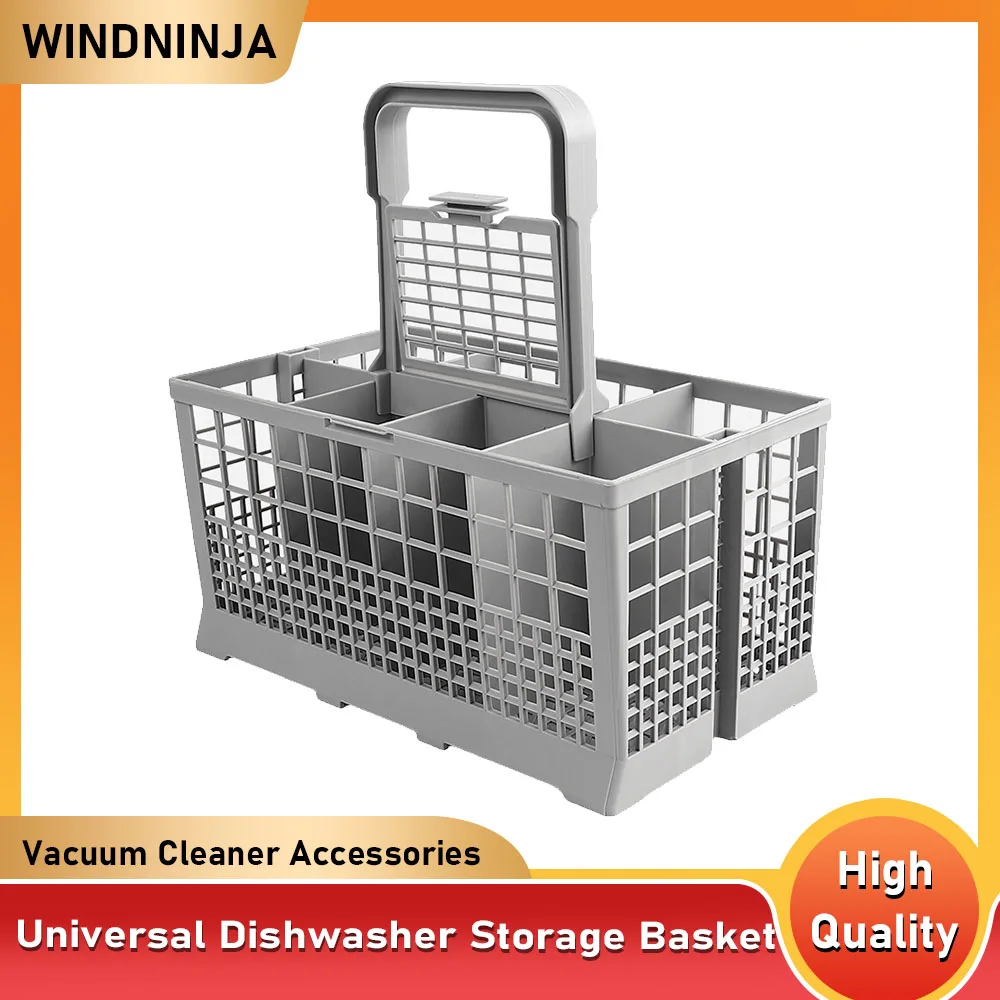 Universal Dishwasher Cutlery Basket Foldable Kitchen Tableware Drying Organization for Dishwasher Replacement Accessory 1Pc 1