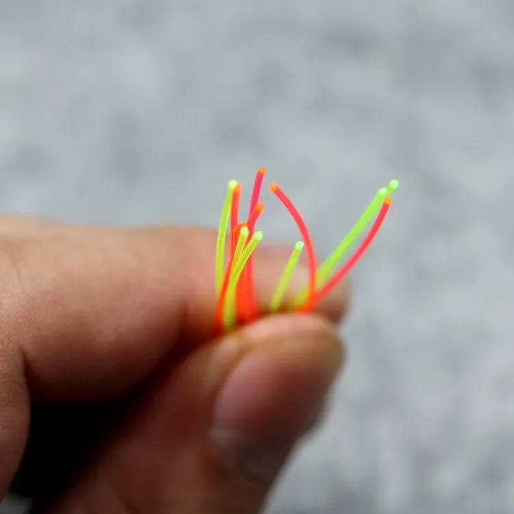 Replacement Pins Compound Bow Archery Accessories Red Yellow Green Slingshot Hunting Fiber 50cm 0.75mm Fiber Optic Bow Sight 6