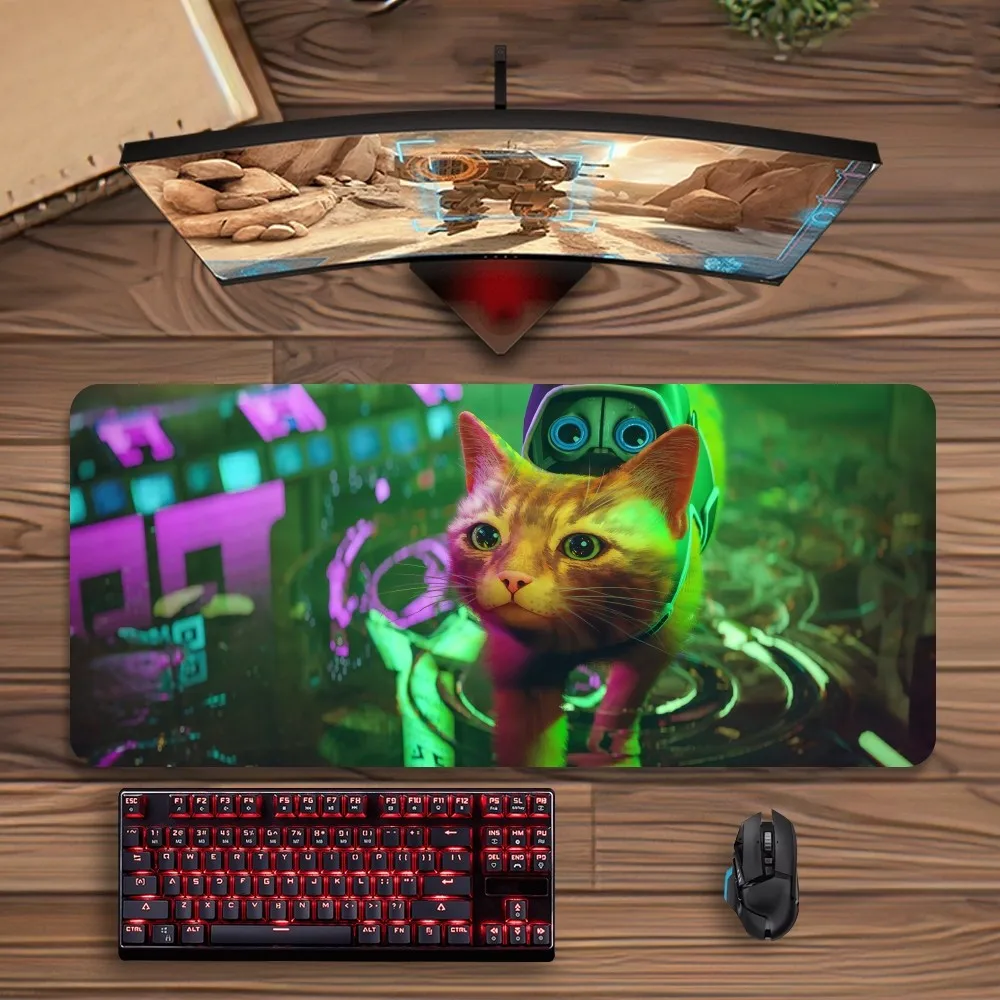 Game Stray Mousepads Monster Large Mouse Mat Big Desk Pad Non Slip Rubber Mouse Pad Big Keyboard Mats Mouse Pad 3