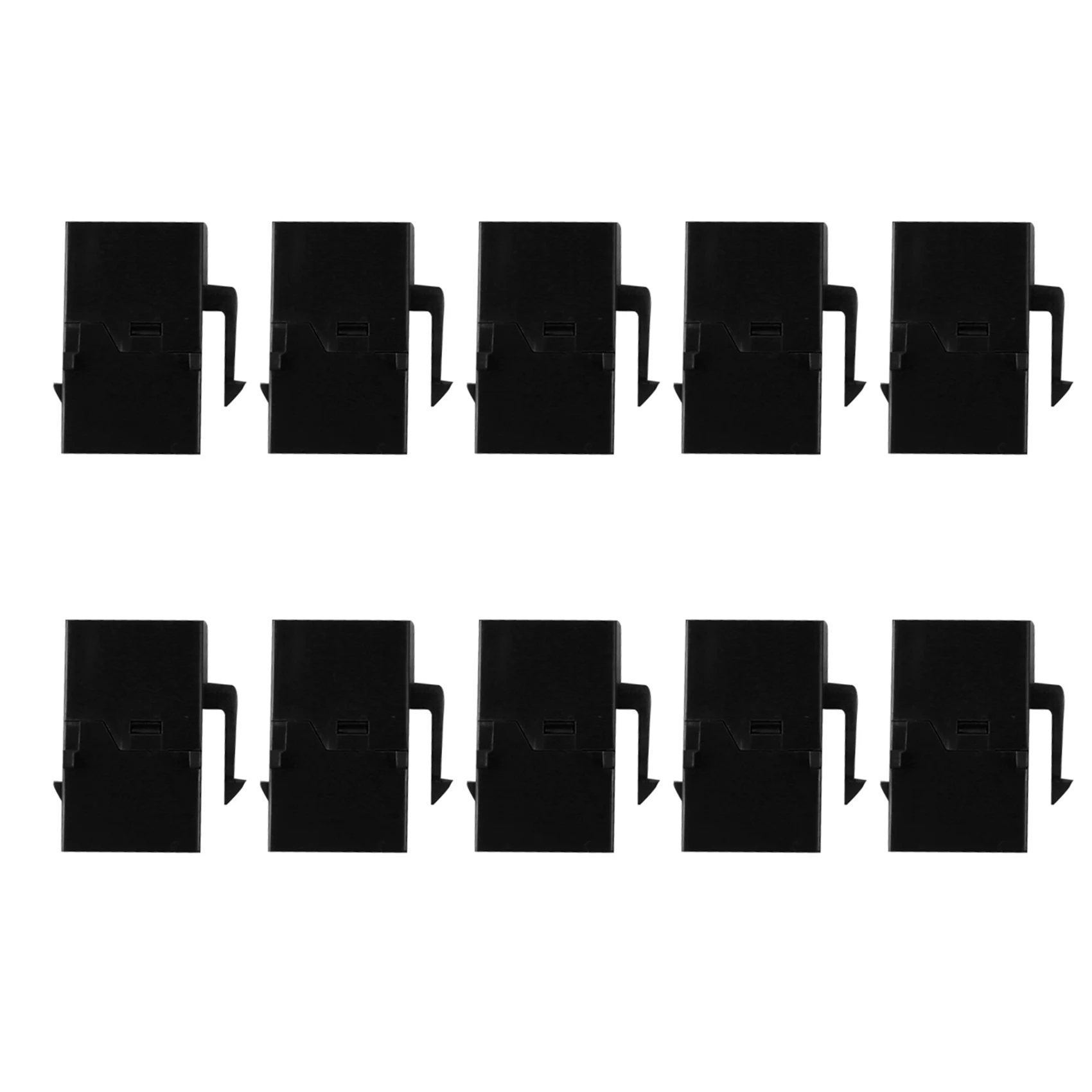 RJ45 Connector Keystone Jack Cat6 Extension Coupler Ethernet Network LAN Cat 6 Coupler Jacks Extend Adapter 10Pcs Black rj45 connector