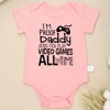 Funny Infant Outfits 0 to 24 Months Baby Boy and Girl Clothes Onesies Cotton Multicolor Round Neck Newborn Bodysuit European 3
