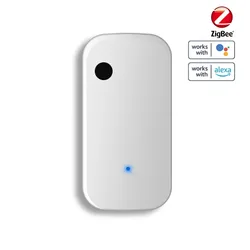 Tuya ZigBee WiFi sensore di luce sensore di illuminazione domestica intelligente controllo del collegamento sensore di luminosità funziona con il dispositivo Tuya