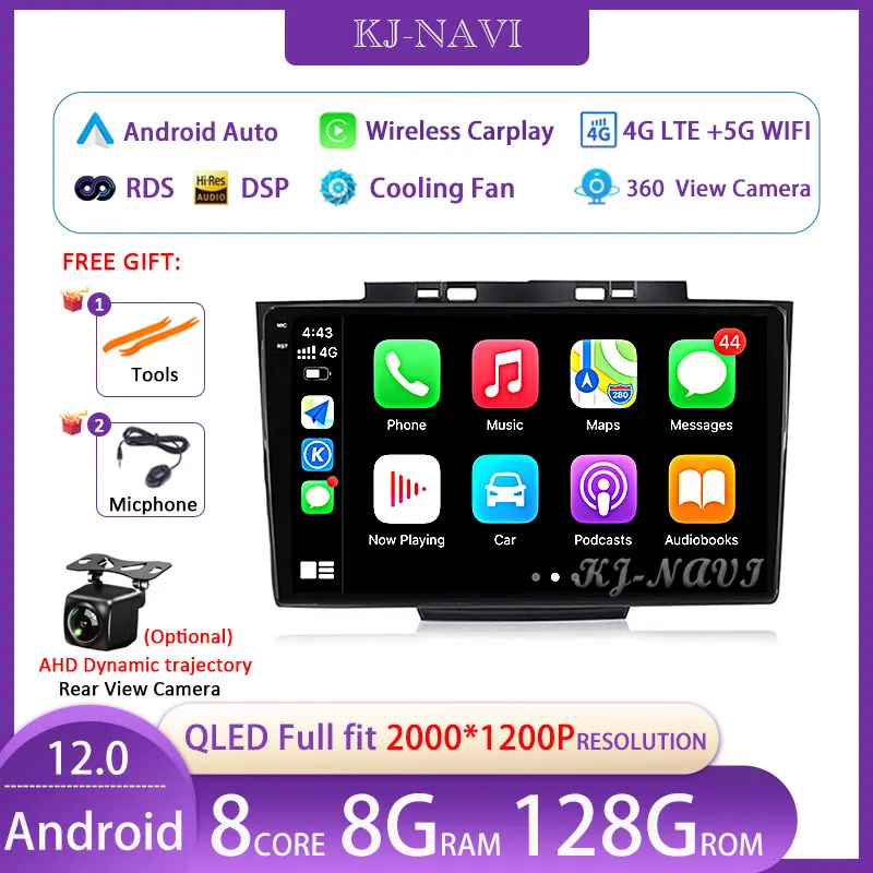 

Android 12 Carplay Car Radio For Great Wall Haval H5 Greatwall Hover H3 Multimedia Player GPS Navigation Stereo Autoradio DSP 4G