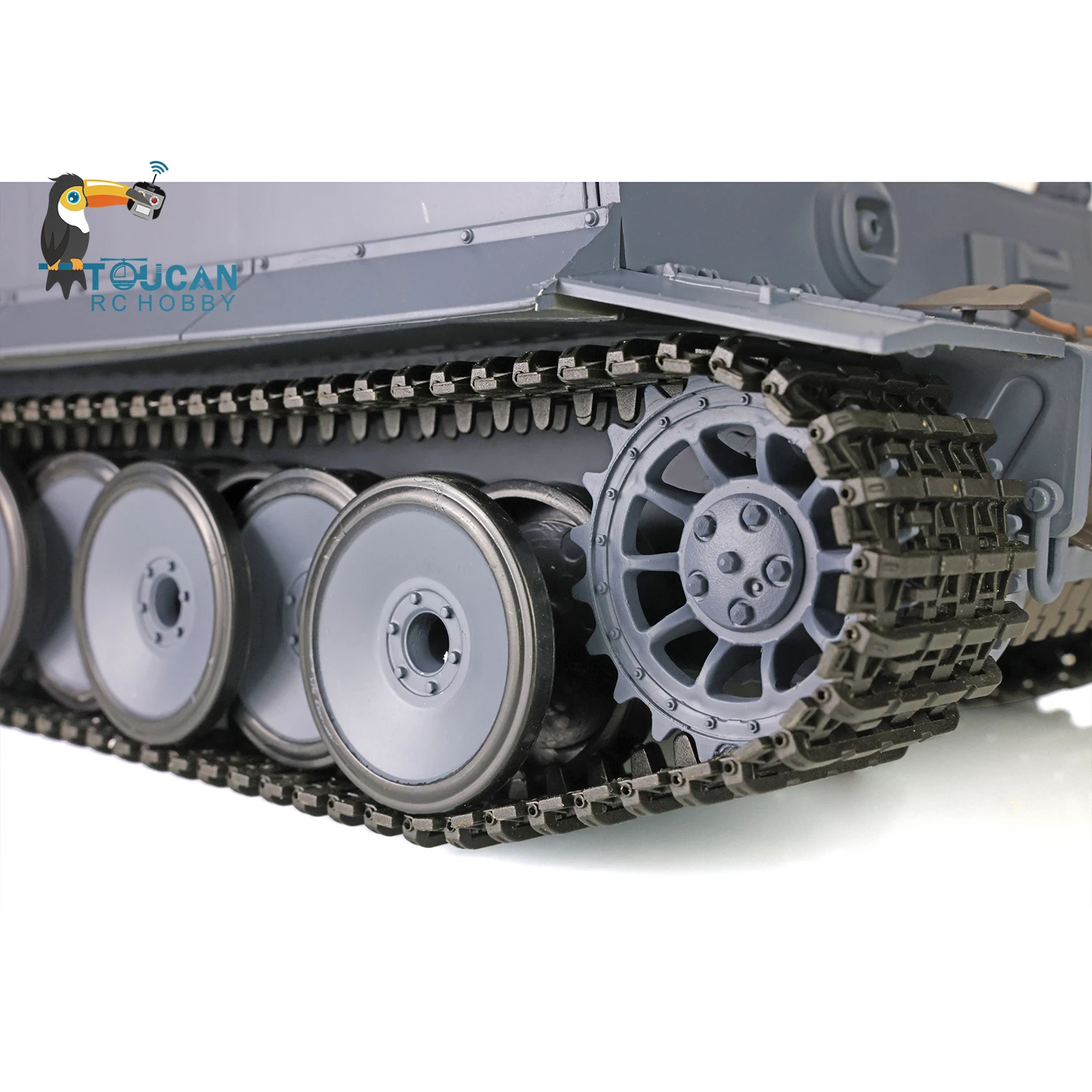 1/16 HENG LONG TK7.0 German Tiger I RC Tank 3818 IR Battle BB Airsoft Smoke Effect 5