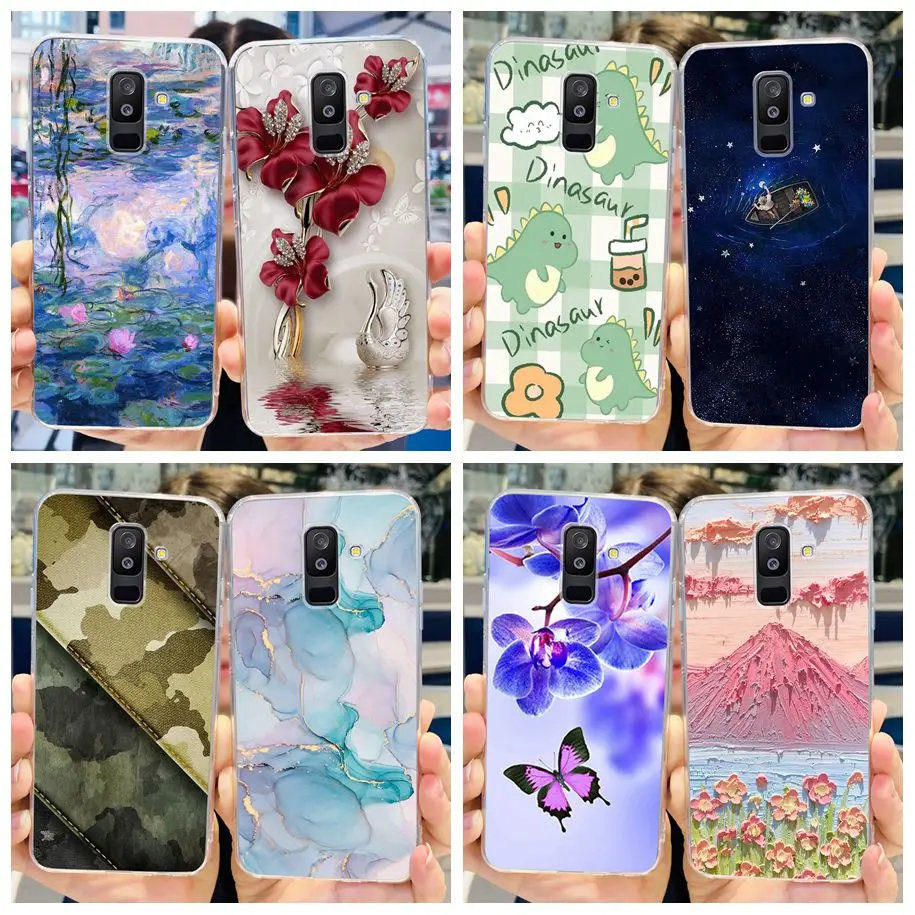 Fashionable Marble Silicone Case - Stylish Soft Protective Cover