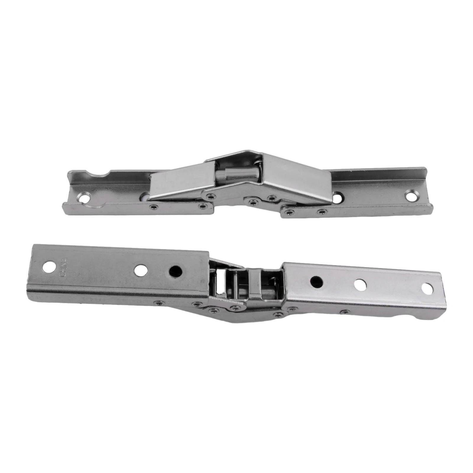 2Pcs 90-Degree Self-Locking Folding Hinges Brackets Wall Mounted Folding Angle Bracket Bench Table Shelf Bracket Sets