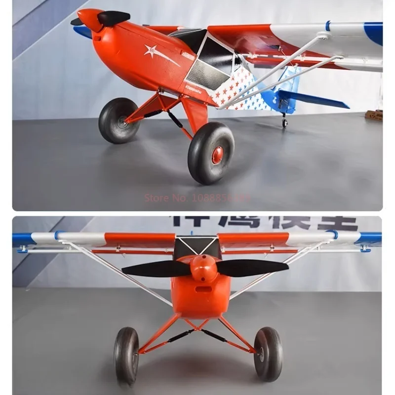 리이글 모델 폭스 전동 RC 고정익 트레이너 비행기, 오프로드용 대형 타이어, 플랩, 에폭시 폼, 야외 비행, 취미용