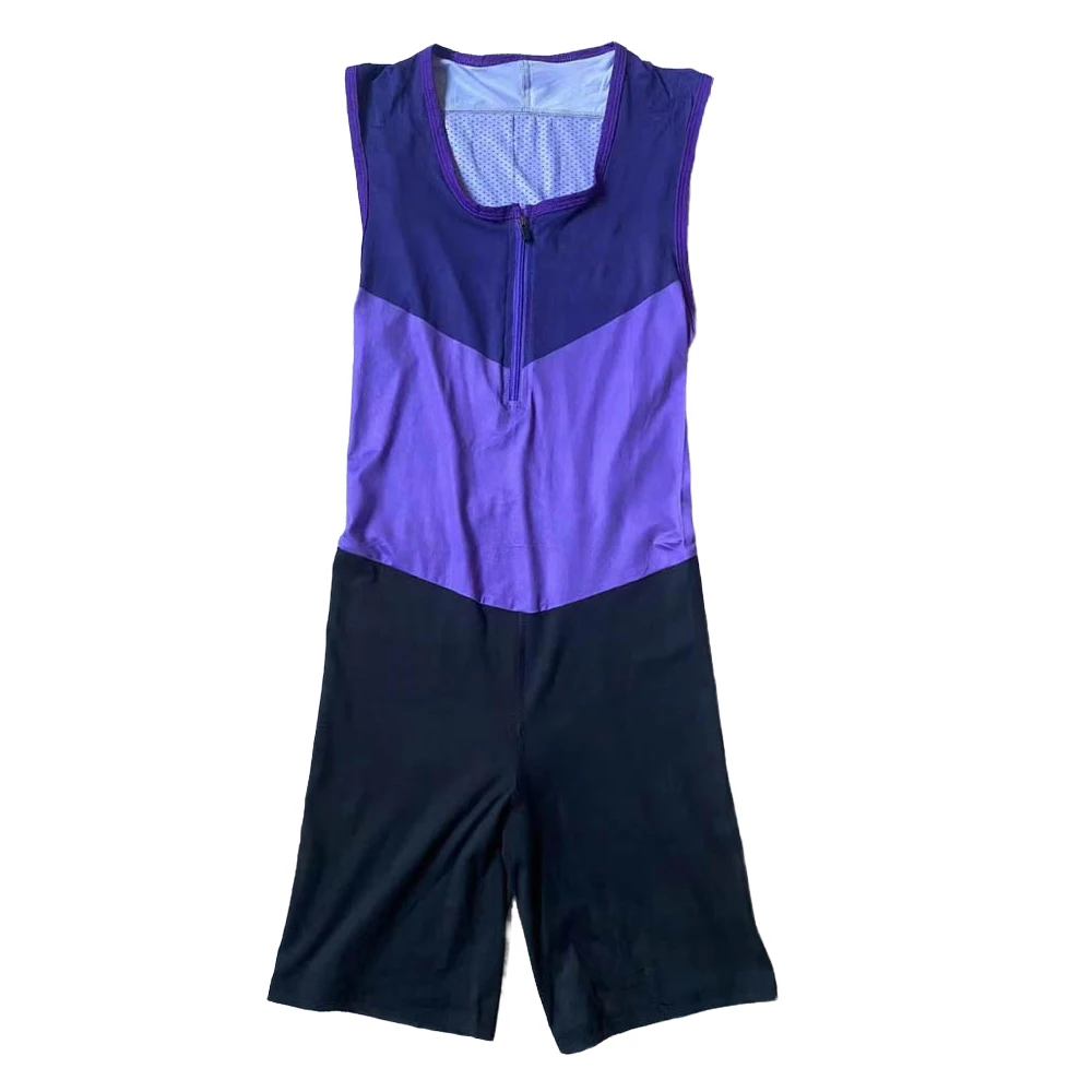 Men Track and Field Suit Marathon T-shirt Man Elite Leggings Fast Running Speedsuit Sports Shorts Middle Pants One-piece Suit
