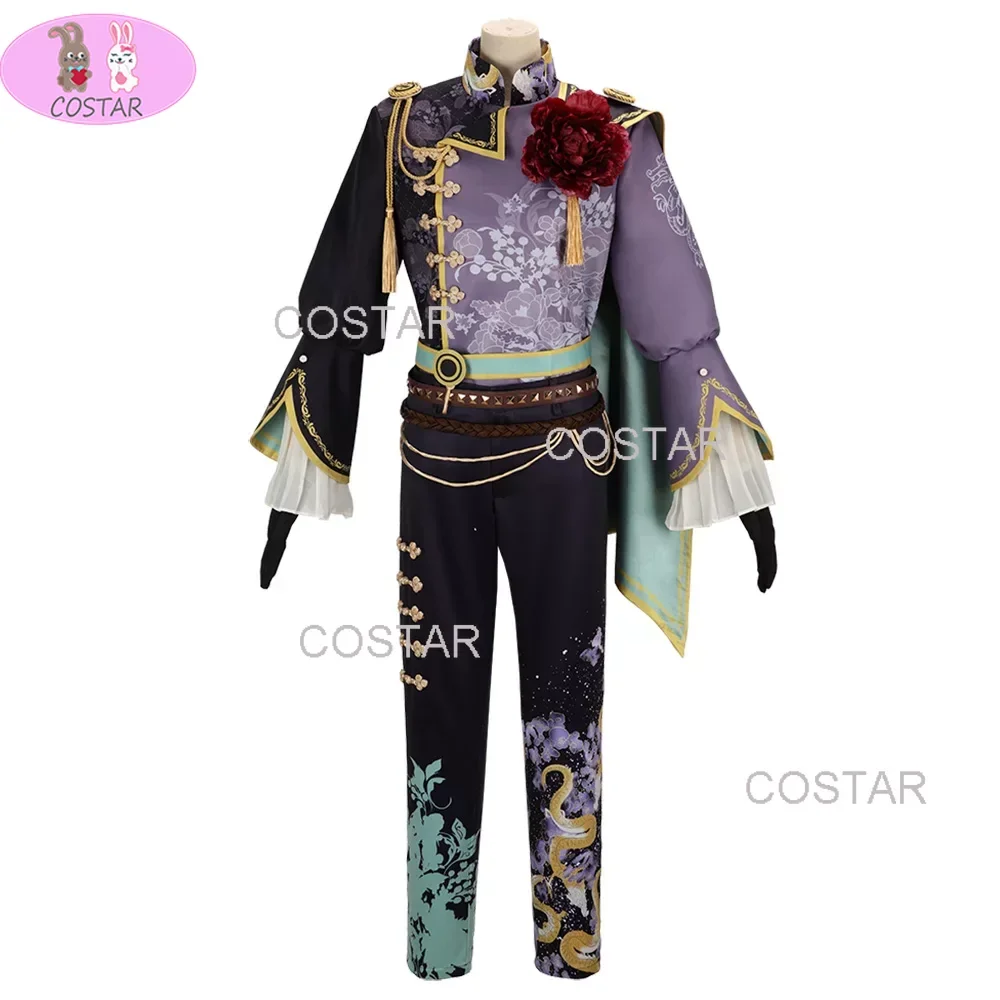

COSTAR [индивидуальное изготовление] Игра IDOLiSH7 Zool Mido Torao костюм Хэллоуин наряды для женщин мужчин черный белый костюм для дуэли