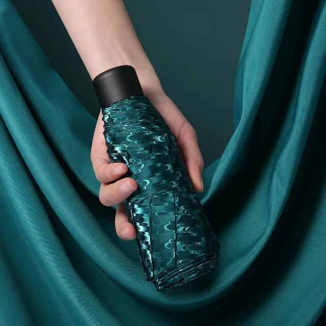 Yada Luxus Fény Mini Parasol Esős Ötödik Esernyő Nőknek Férfiaknak Uv 3D-S Virág Esernyők Yd220012 - Image 2